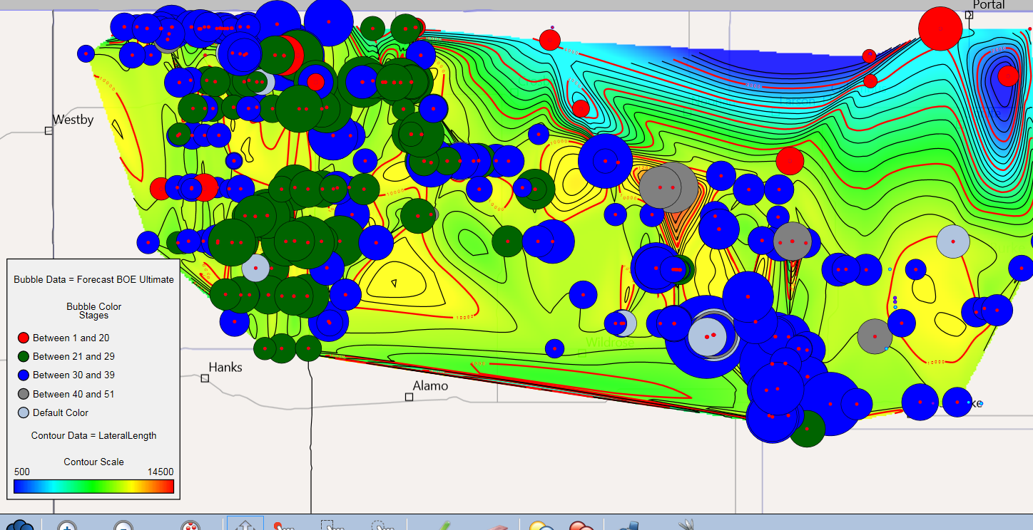 Bubble map