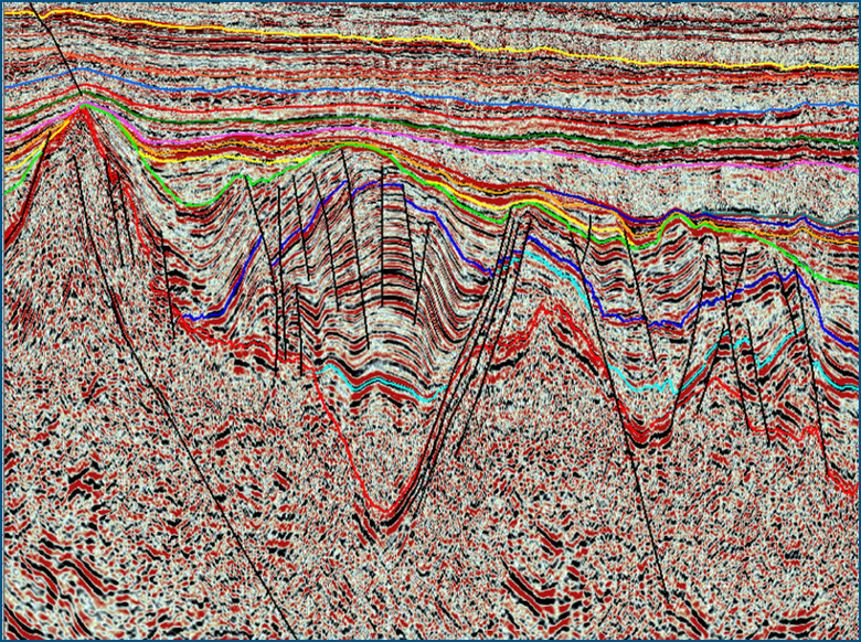 seismic interp line 1