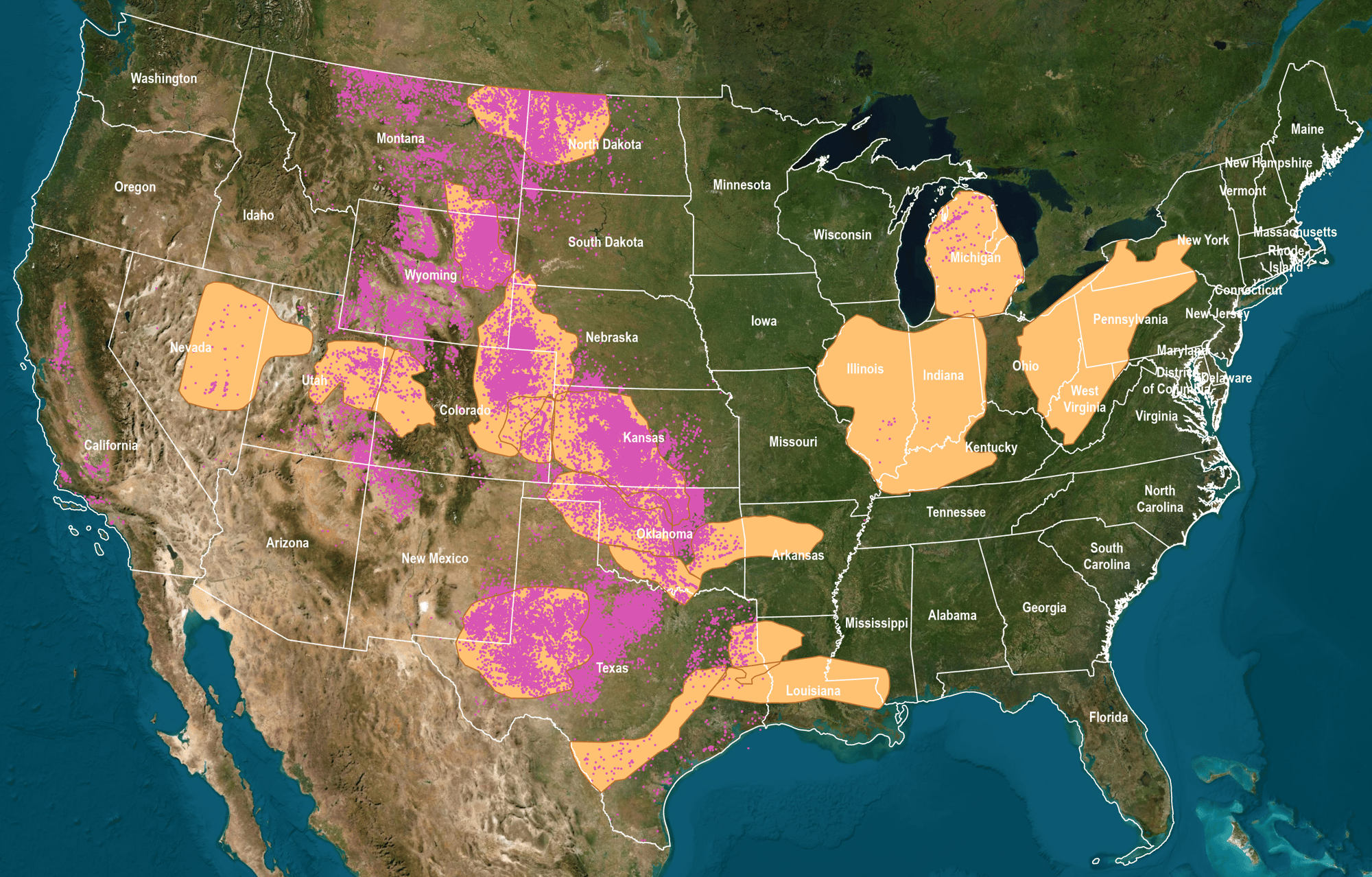 Figure 1 DST Coverage