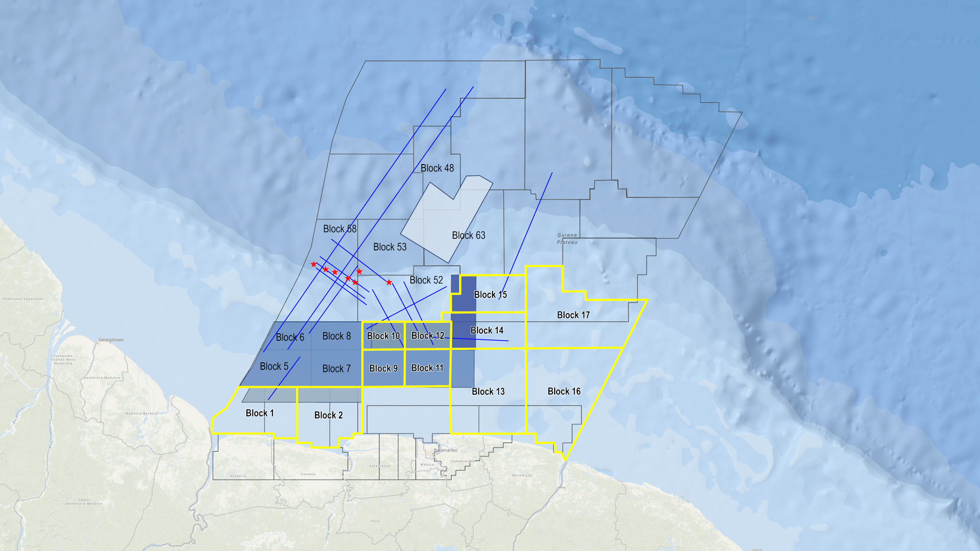 Suriname Shallow Water Round - TGS Data