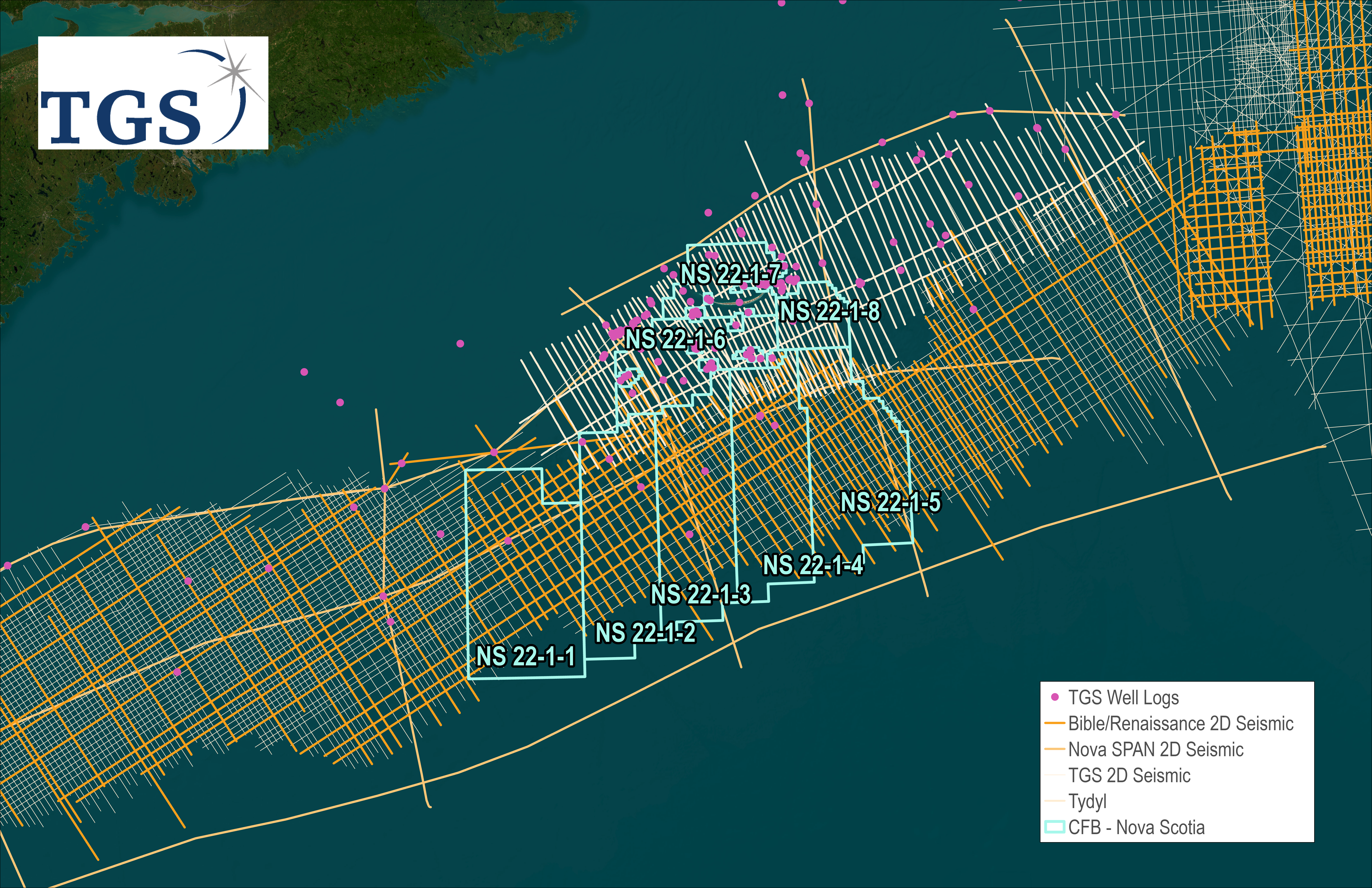 TGS - NOVA SCOTIA LICENSE ROUND - OFFSHORE CANADA