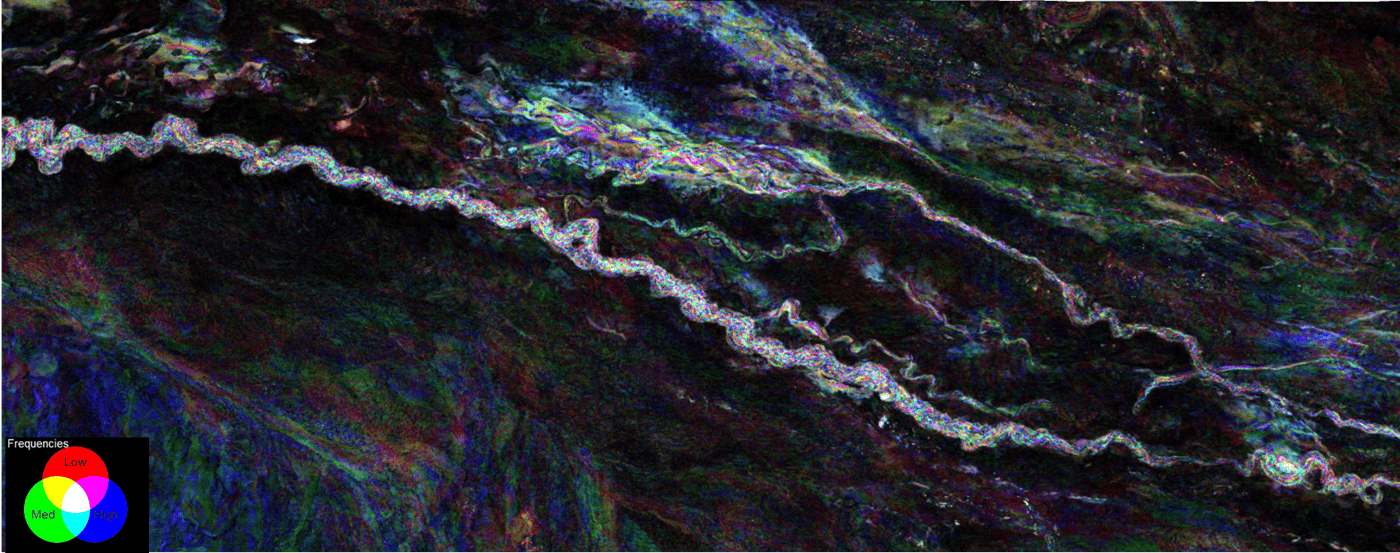 Pliocene section of 3D Volume Pliocene section of 3D Volume
