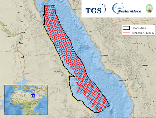 Red Sea Proposed 2D Survey Area2