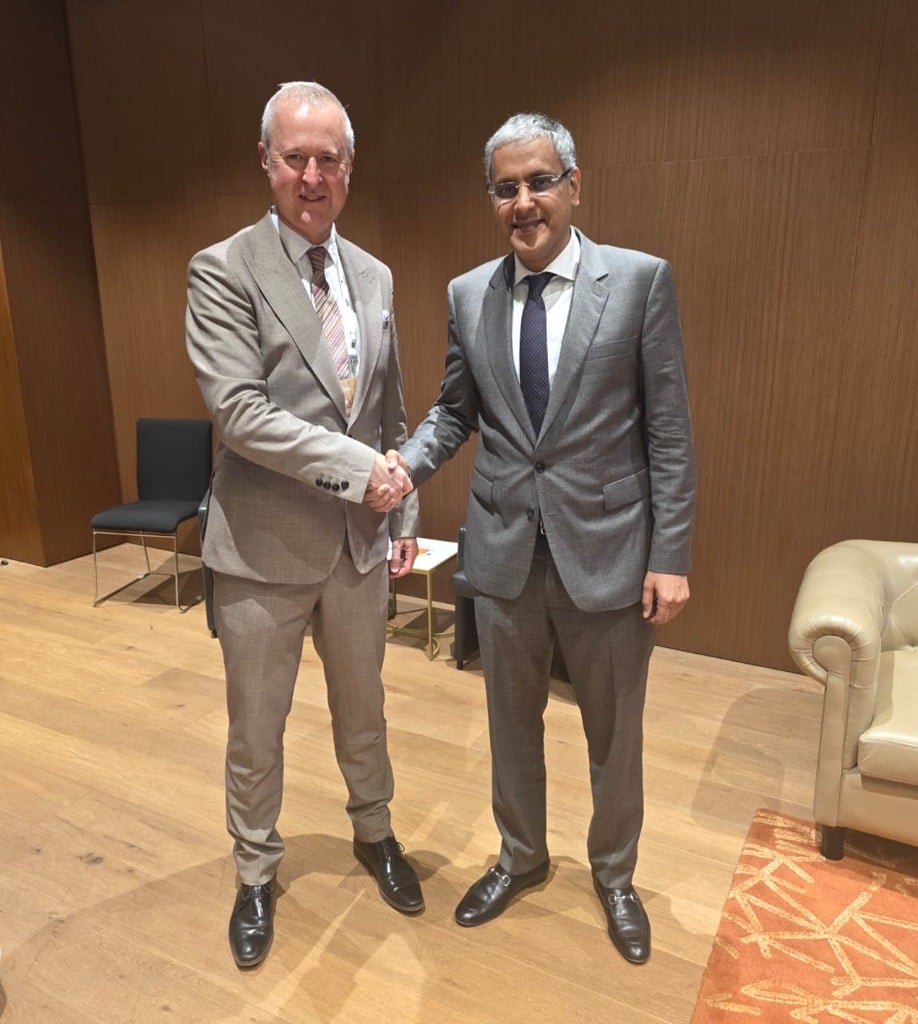 Rob Holden with Mauritania Minister