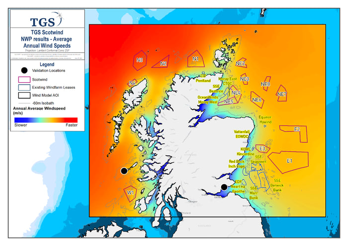 TGS Scotwind Model Offshore