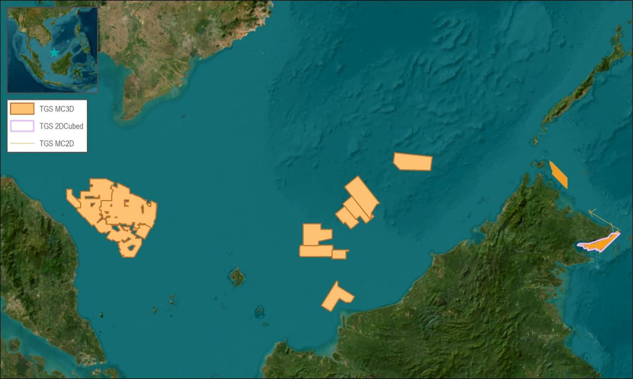 TGS Seismic Data - Asia Pacific - Malaysia