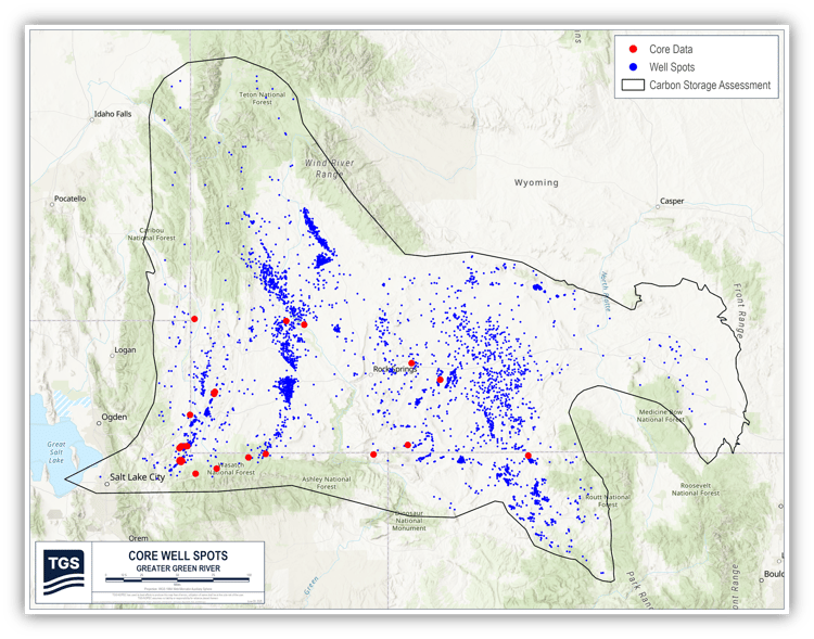 TGS_Core-Wells_Green-River-Basin