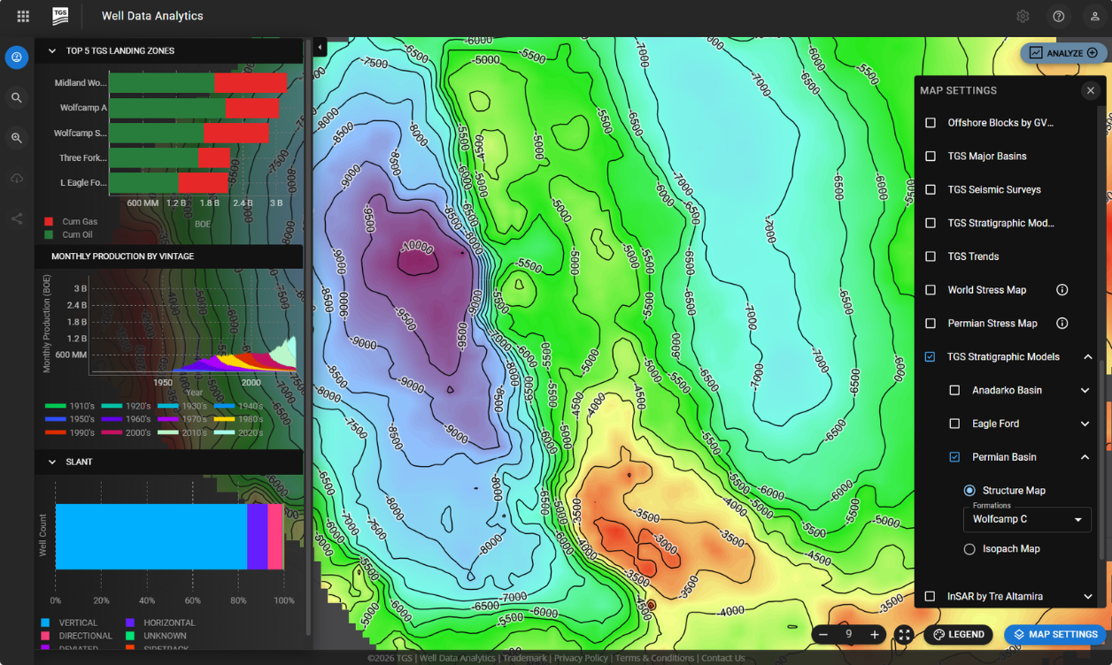 Well Data Products Web Images - Geological Data