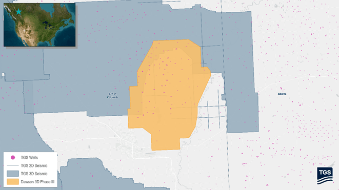 TGS Announces Dawson III 3D Seismic Survey in the Western Canadian ..., image size:661x371