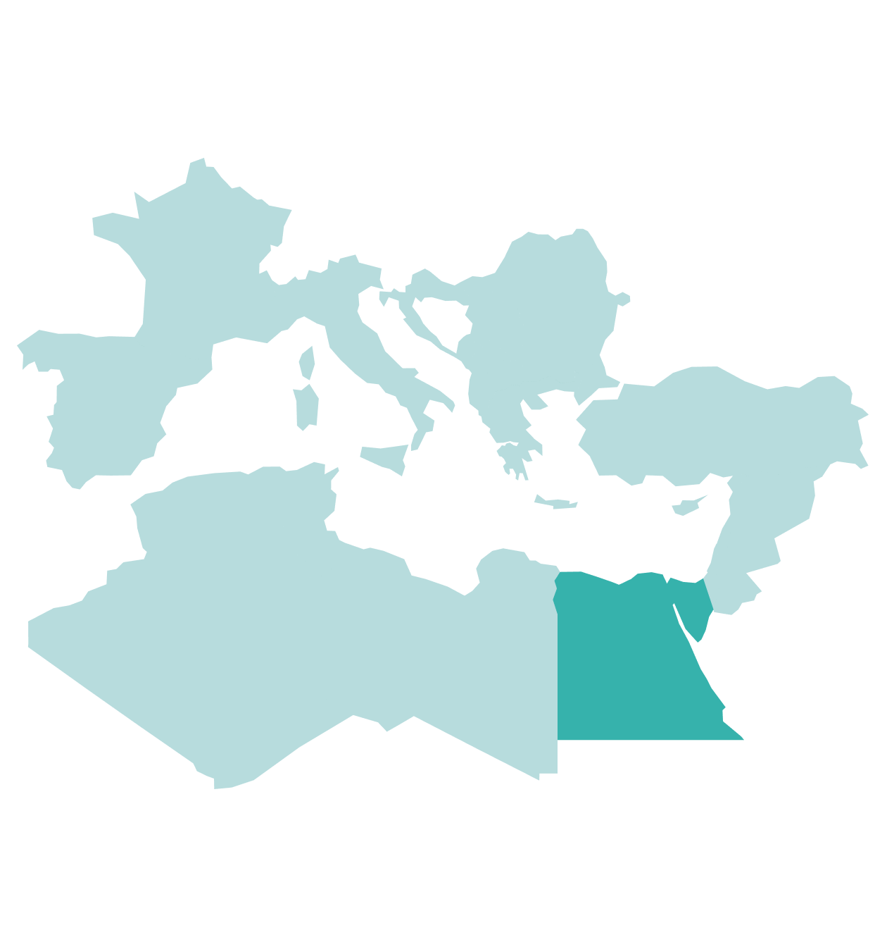 East Egypt Mediterranean East Egypt Mediterranean