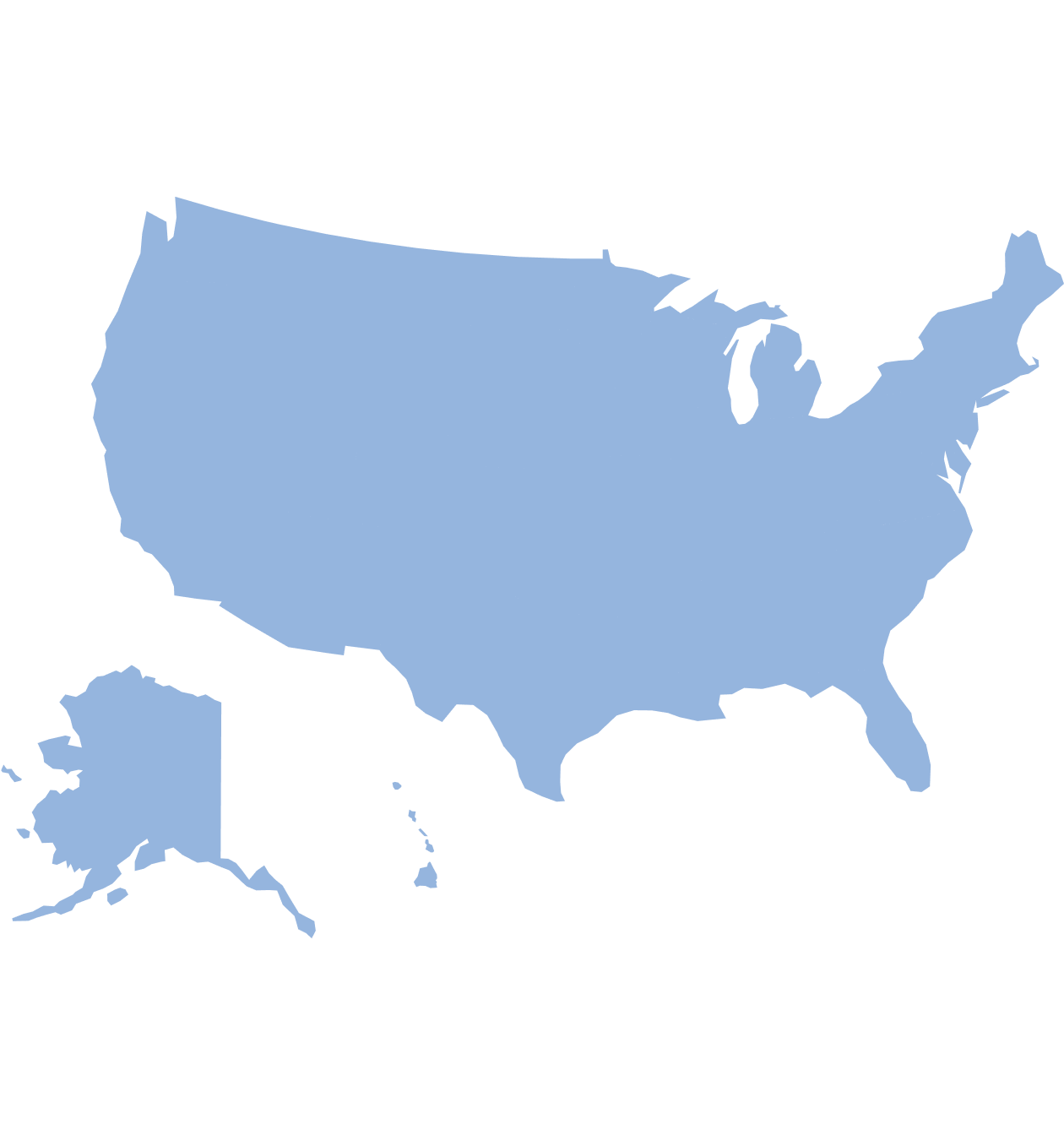 US Onshore+Alaska Map US Onshore+Alaska Map