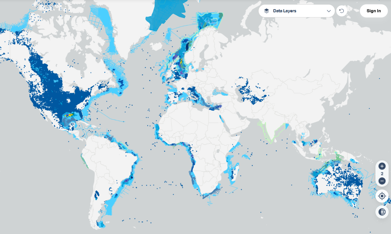 Well Data Products Web Images - Data Map